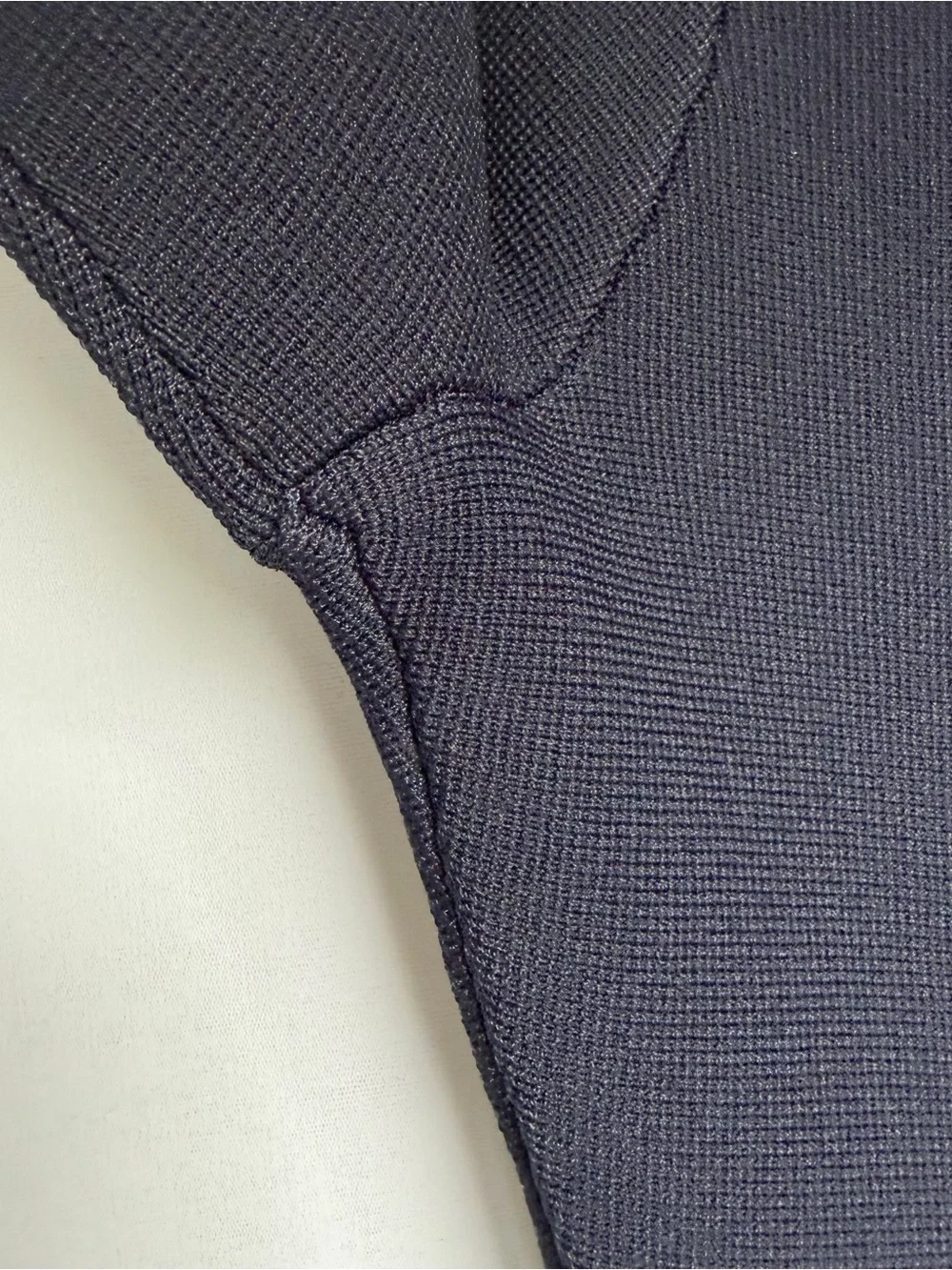 Kate Spade Trompe L’Oeil Dress Sz XS Navy Blue Black Peter Pan Collar Fit Flare